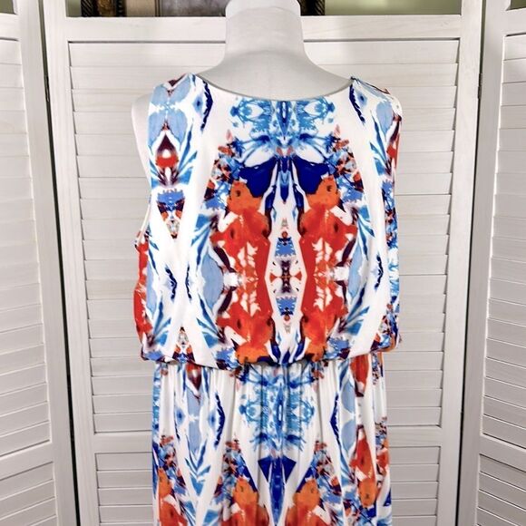 Cato Maxi Dress 22WP 24WP Sleeveless Kaleidoscope Print - Picture 7 of 11
